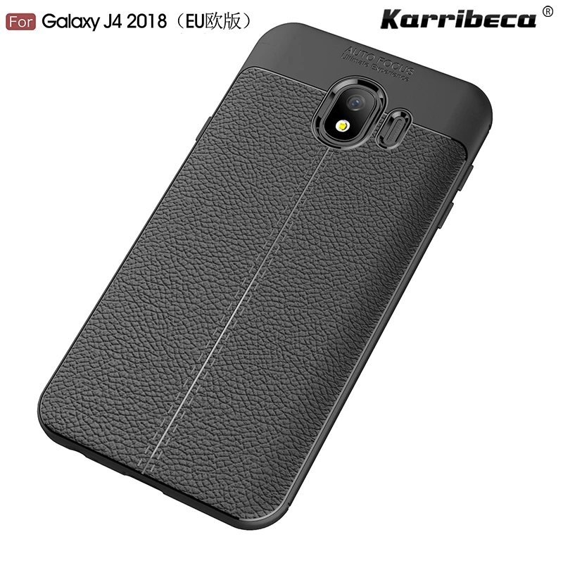 

Litchi leather silicone case for samsung galaxy j4 funda hoesje lychee tpu phone cover j400f/ds coque etui tok carcasa kilif