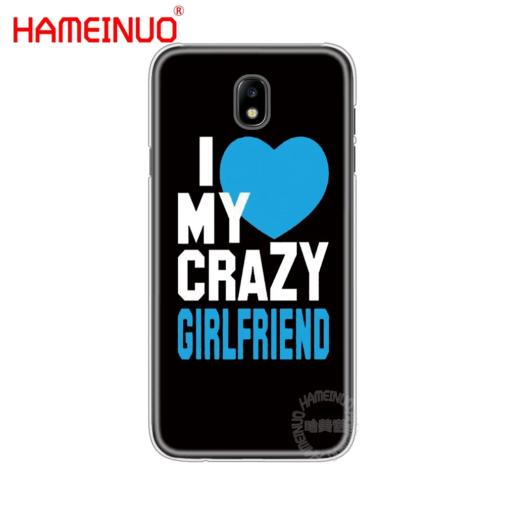 Чехол для телефона I Love My Girlfriend boyfriend Samsung Galaxy J3 J5 J7 2017 года J527 J727 J327 J330 J530 J730
