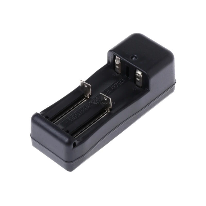 

New Dual Battery Charger Universal Rechargeable 3.7V Li-ion EU For 18650 16340 26650