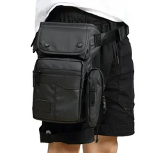 Norbinus Повседневная нейлоновая сумка для ног, Мужская мотоциклетная сумка на бедрах, Холщовый пояс, поясная сумка, сумка через плечо, сумка через плечо