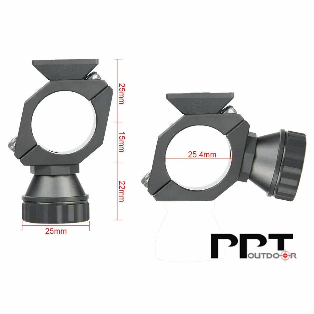 PPT 25 4 мм кольцо для оптического прицела крепление с RMR Mount Red dot plate PP24 0046|Кронштейны