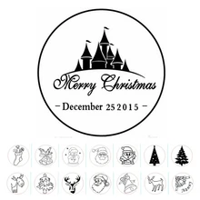 Популярные восковые уплотнения рождественские штампы на заказ логотип или сделанные узоры