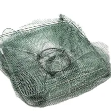 Складной рыбный гольян Краб эффективные рыболовные инструменты Новинка рыболовная приманка креветка ловушка литая сетка клетка