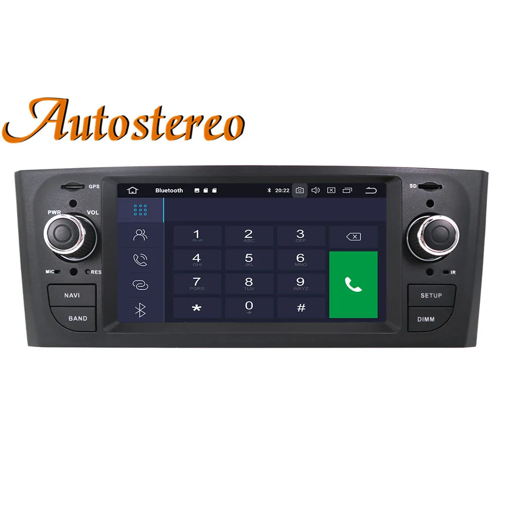 Cheap Android 9 Car GPS Navigation autostereo car For FIAT old Punto 2005-2009 Linea 2007-2011 multimedia radio tape recorder NO DVD 5