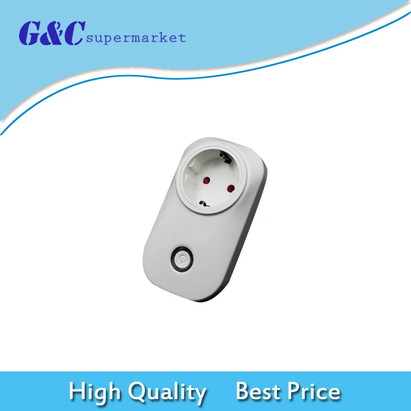 

For Sonoff S20 Smart WiFi Socket EU Plug Wireless Remote Outlet Wifi Switch Works With Alexa Home Assistant