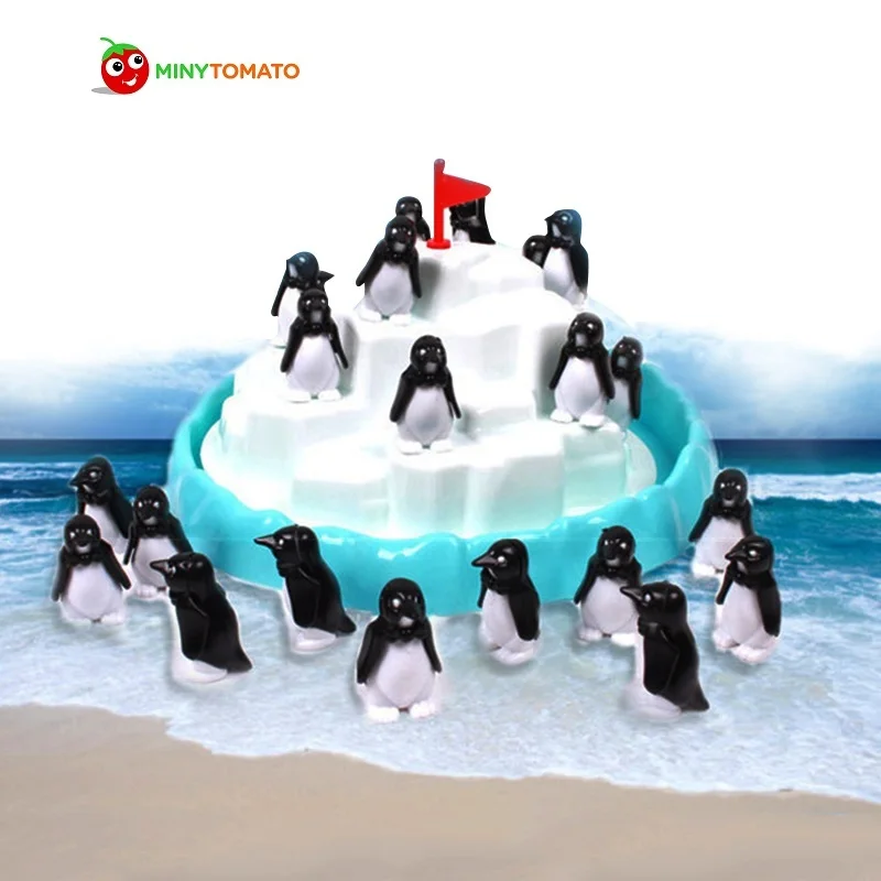 Креативная игра айсберг, балансировочная игра, Пингвины, баланс, Интерактивная настольная игра, Детские Обучающие Развивающие игрушки для детских столов