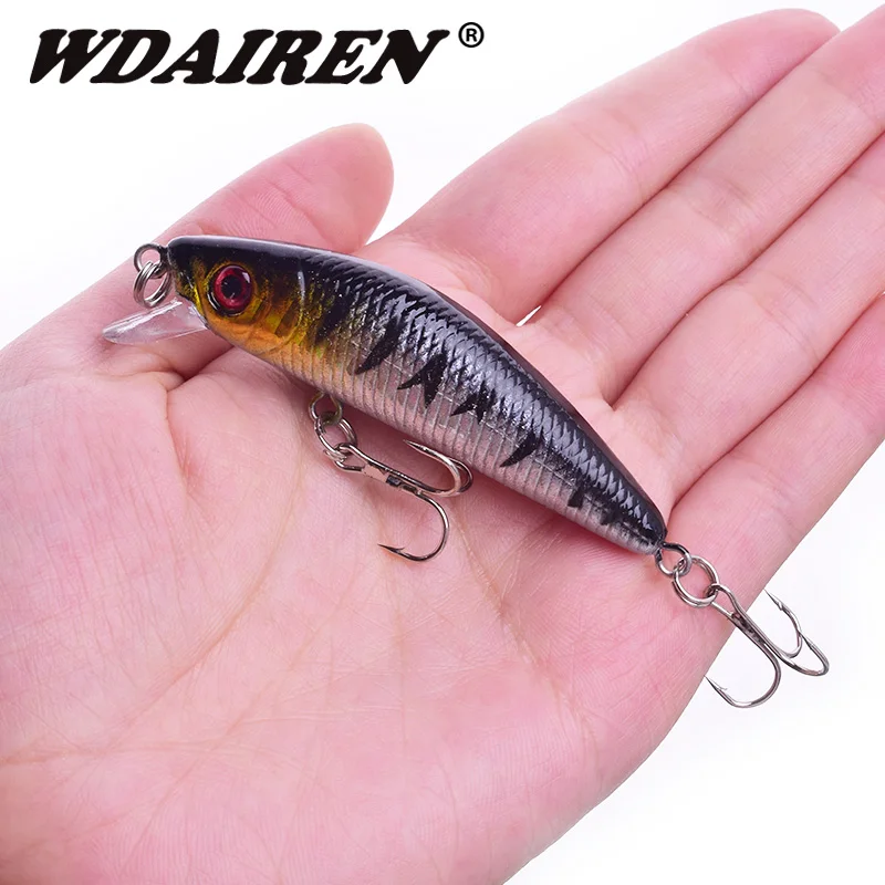 

1Pcs 70mm 8g Minnow Fishing Lure Japan Floating Wobbler Tackle Bass Lures Artificial Hard bait Swimbait Crankbait Pesca FA-202