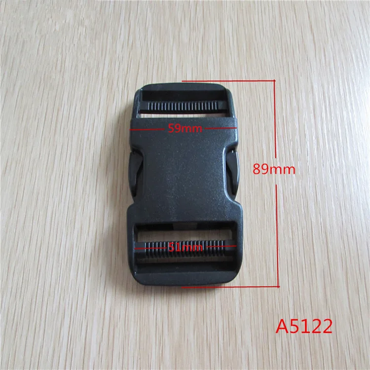 50mm double adjustable buckle