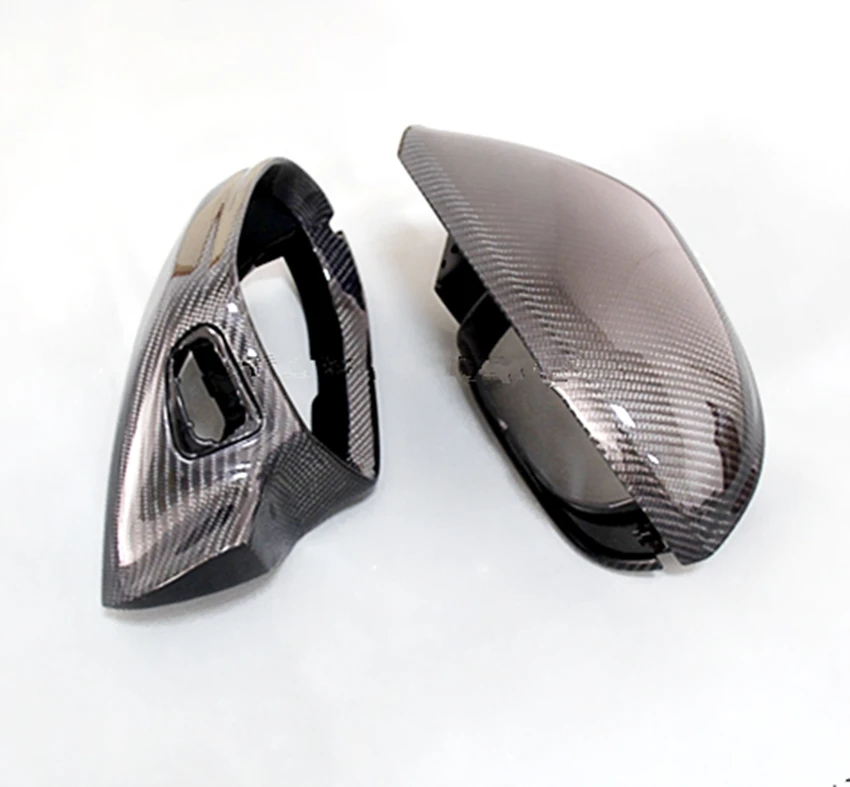 

1:1 Replacement for Audi A6 C7 S6 RS6 2012 2013 2014 2015 2016 Carbon Fiber Mirror Covers Rear View With Lane Change Assist