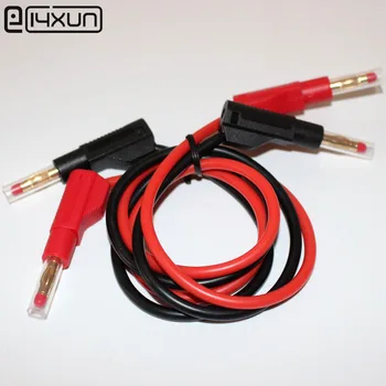 

1000mm High Flexible Test Leads with 32A 600V Retractable Stackable 4mm Banana Plug Soldering Type