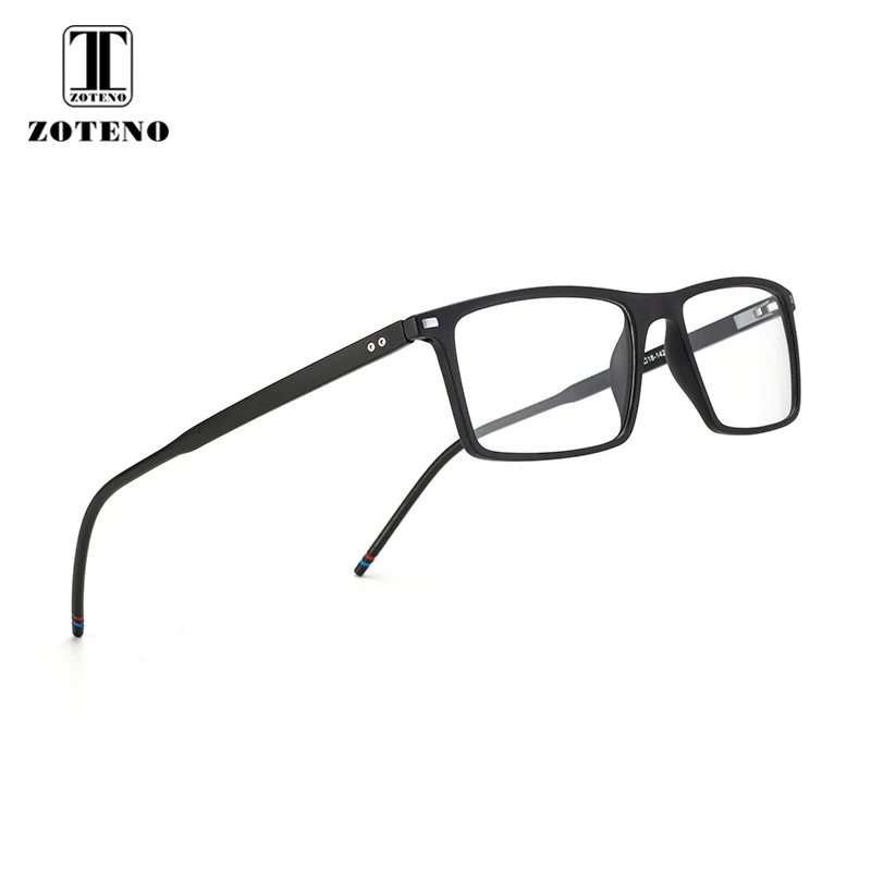 TR90 прозрачная оправа для очков, оптические очки по рецепту, очки для компьютера, прозрачные для мужчин, модный дизайн с заклепками#88036