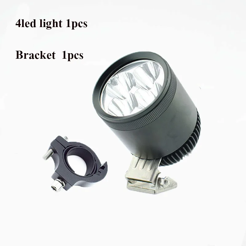 

1Pcs Motor Driving Fog Lamp Spot Motorcycle Headlight Bicycle Auxiliary Spotlight Head Light LED Chip 12V U2 40W Motor Headlamp