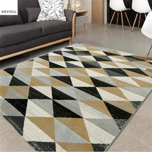 AOVOLL простой Стиль ковры для Гостиная Спальня Конференц-зал Rugs Главная ковровое покрытие двери коврик нежный модные коврик