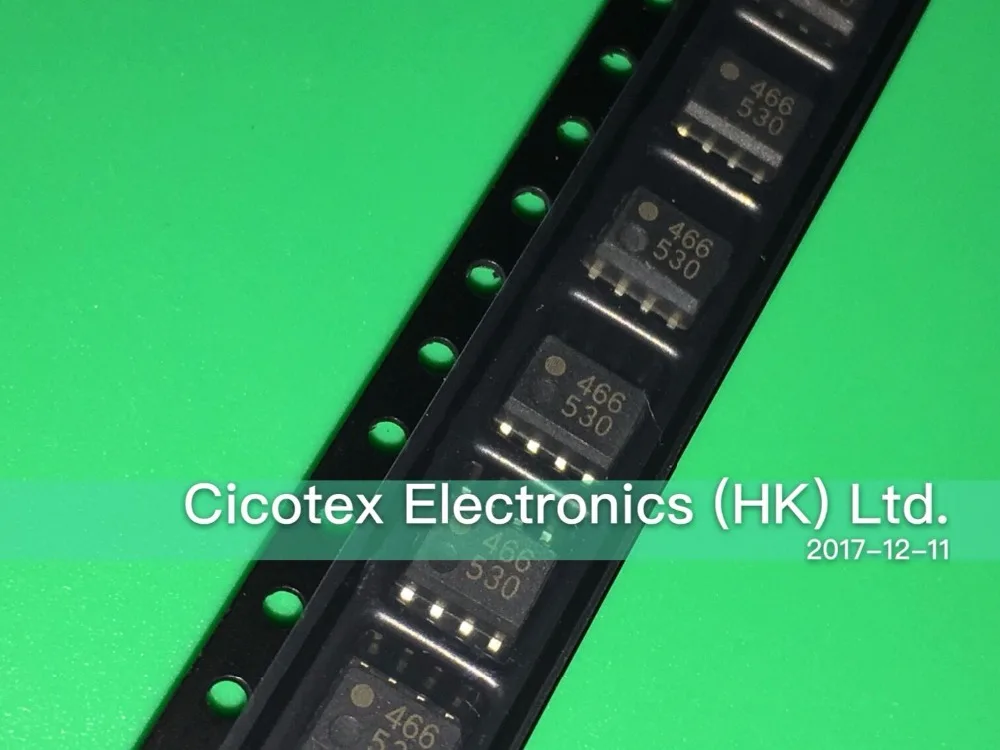 5 Pz/Lotto Hcpl-0466-500E Sop8 466 Optoiso 3.75Kv Opn Collettore Di 8So Hcpl0466