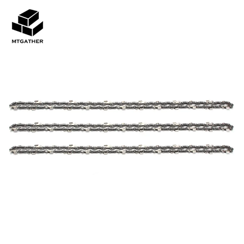 

MTGATHER 3xChainsaw Semi Chisel Chains 3/8LP 050 52DL For 236E 14 Inch Bar Chain-Saws For Cut