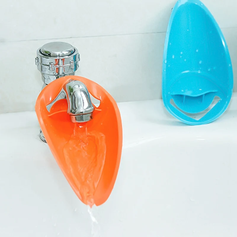 Silicone Faucet Extender Elastic Water Tap Toddler Kids Water Washing