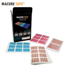Макура лента 20 шт Медицинский крест лента кинезиологический спортивный кинезиологический скотч медицинский поддержка мышц кинезиологический открытый скотч