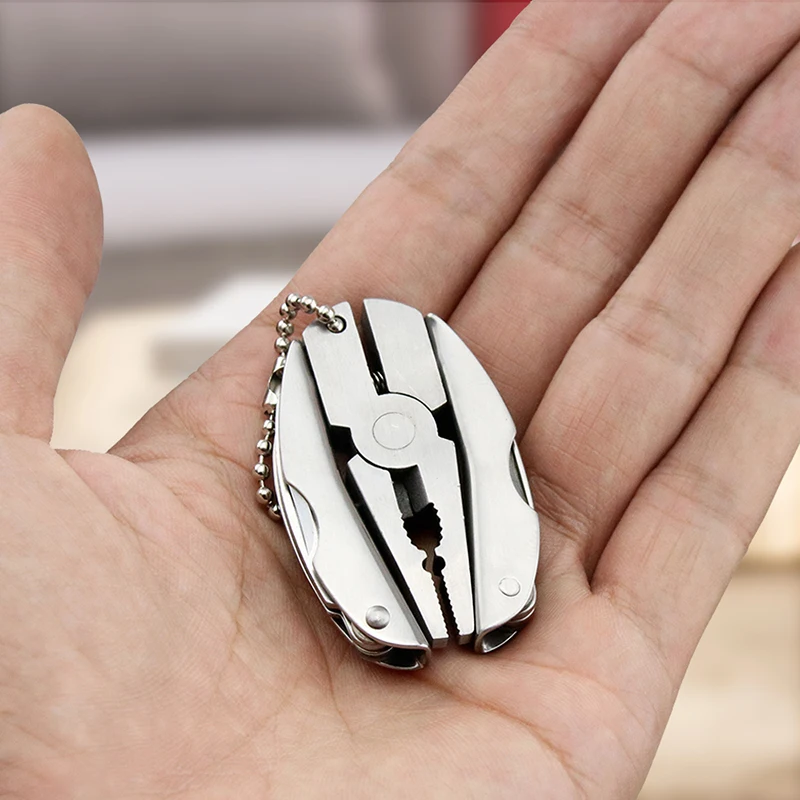 Pocket Multitools Plier 1pc Outdoor font b Mini b font Portable Folding Muilti functional Plier Clamp