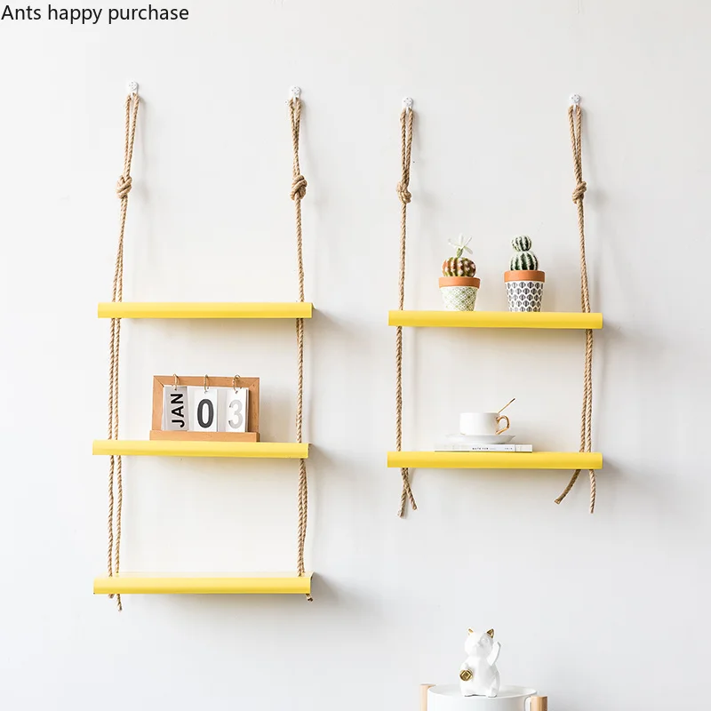 

Multi-layer Rack Modern Metal Wall Frame Home Multi-layer Wall Decoration Shelf Bedroom Living Room Utility Sundries Shelf