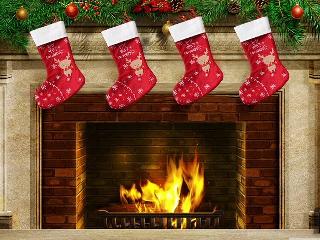 christmas reindeer socks santa claus gift stocking christmas present stocking fireplace decorations christmas home decorations - Christmas Socks Decoration christmas reindeer socks santa claus gift stocking christmas present stocking fireplace decorations christmas home decorations - Christmas Socks Decoration