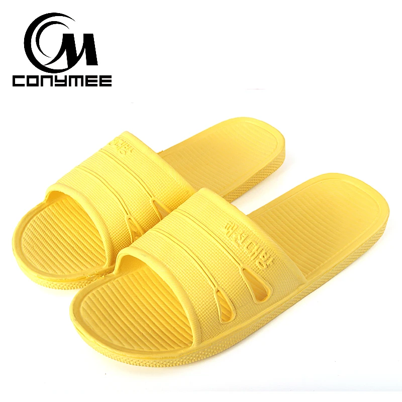 

CONYMEE Summer Shoes Woman Indoor Home Bathroom Slippers Sandalias Men Women Beach Sandals Flip Flops Fashion Zapatos Hombre