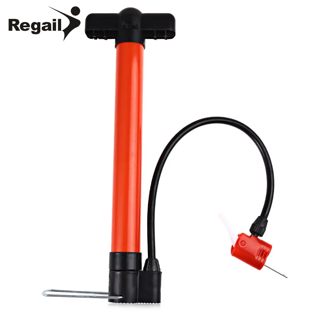 Multipurpose Mini Portable Bike Hand Air Pump with Two Needle Adapters Basketball Football