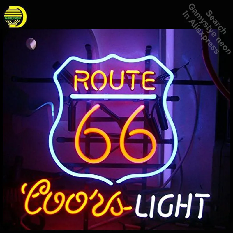 Us 97 02 23 Off Neon Sign For Route 66 Coors Light Bulb Handcraft Gl S Decorate Windows Lights Personalized Lighted Signs In Us 97 02 23 Off Neon Sign For Route 66 Coors Light Bulb Handcraft Gl S Decorate Windows Lights Personalized Lighted Signs In