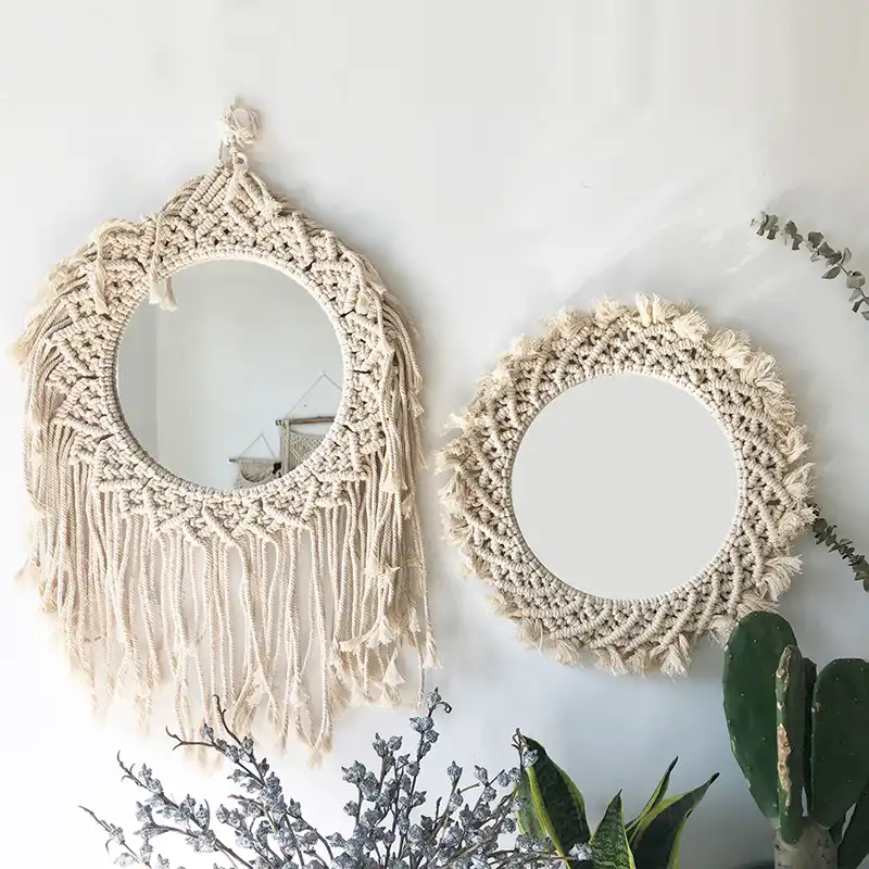 espejos de estilo nordico ins wind para decoracion de habitacion espejo de tocador espejo de pared de habitacion espejos decorativos