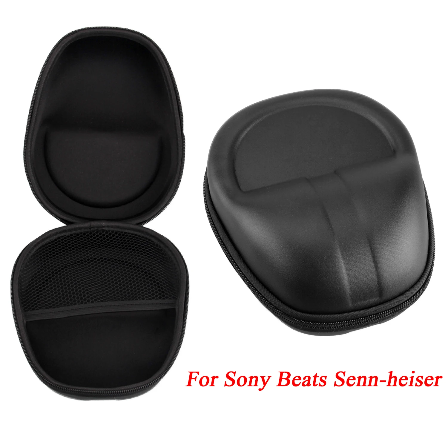 

Vococal Carrying Storage Box For Sony Beats Sennheiser Shockproof Headphone Earphone Headset Carry Bag Case Pouch Accessories