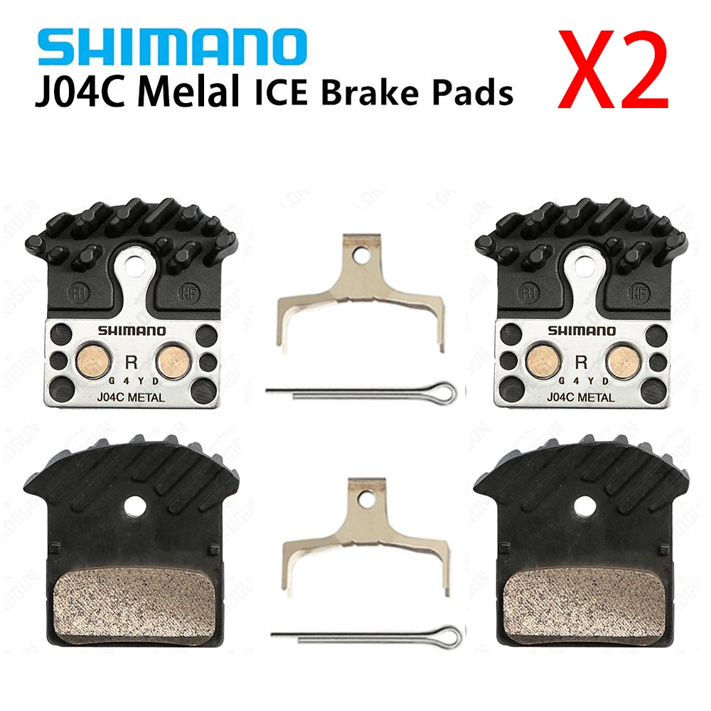 

Shimano J04C Melal almohadillas para XTR XT seis DEORE j04c disco de freno pastillas M785 M675 M7000 M8000 M9000 M9000