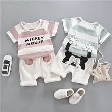 Conjunto mickey mouse Algodón tallas 18M 24M 3A y 4A