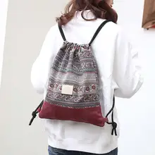 Сумки для женщин пляжная сумка холщовые сумки женский рюкзак фитнес-сумка женская спортивная сумка народный букет карман bolsos mujer