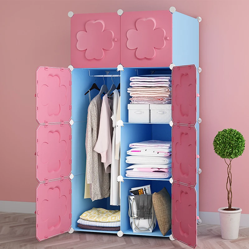 Детский шкаф для спальни, мебель для хранения органов, когда четверть гардероба складывается портативный шкаф для хранения, мебель для спальни
