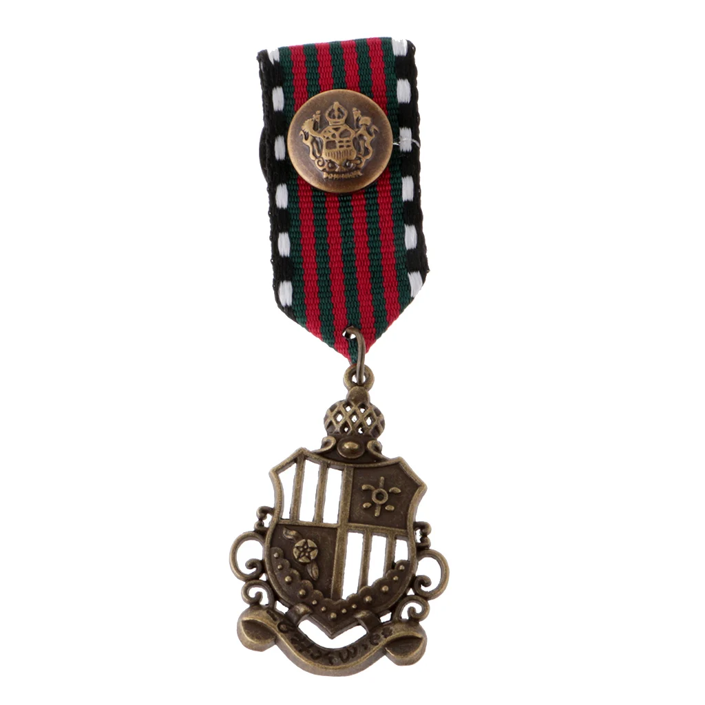 Phenovo 2 шт. медаль значок военный Рок Панк Байкер одежда костюм армейская брошь, значок на булавке мужские Броши с подвеской в стиле стимпанк