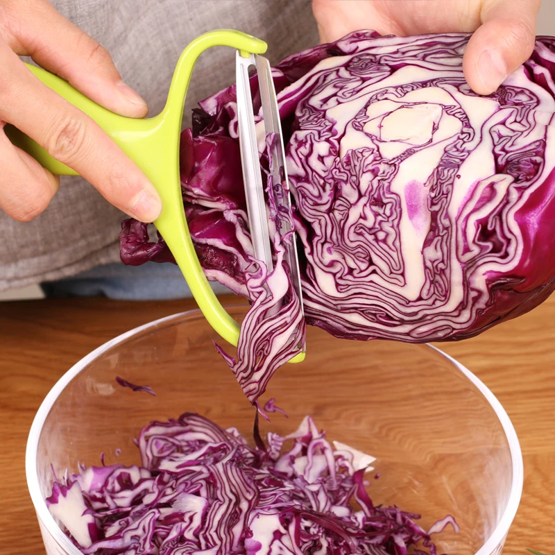 

Kitchen Gadgets Vegetable Peeler Cabbage Graters Salad Potato Slicer Cutter Fruit Knife Accessories Cooking Tools