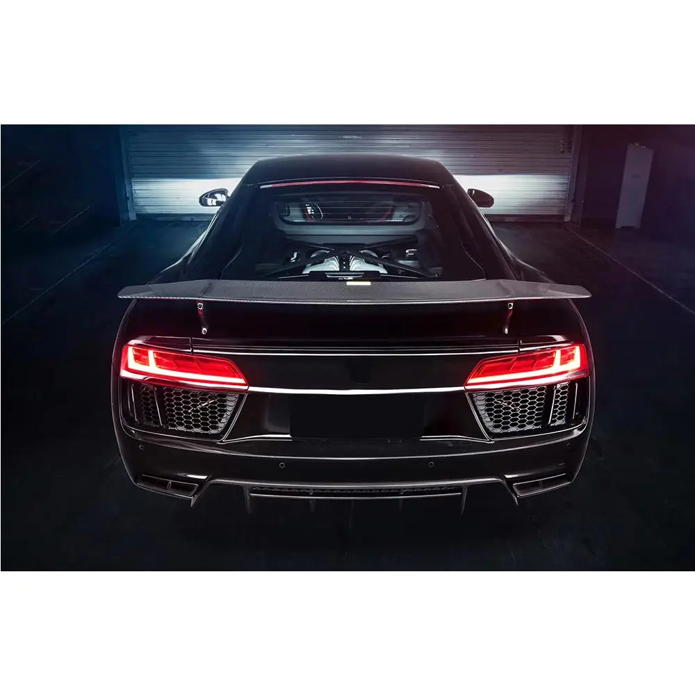 Сухой спойлер для багажника из углеродного волокна GT Wings Audi R8 2017 2018 2019 авто