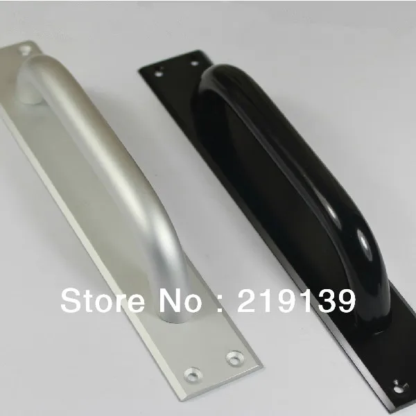 Storefront Space Aluminum Wooden Room Modern Door Handle Pull Knob