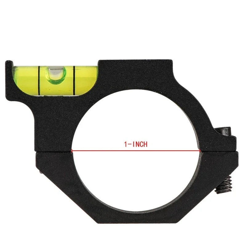 

25.4mm/1'' Rifle Level Scope Mount Holder Alloy Rifle Scope Laser Bubble Spirit Level Ring Mount Holder Hunting Tools