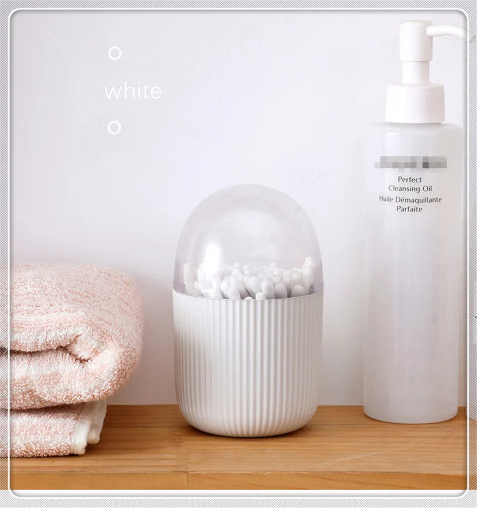 MSJO органайзер для макияжа, коробка для хранения ватных палочек, губка, яйцо, водонепроницаемая, с крышкой, пластиковая коробка для хранения для женщин, косметическая организация