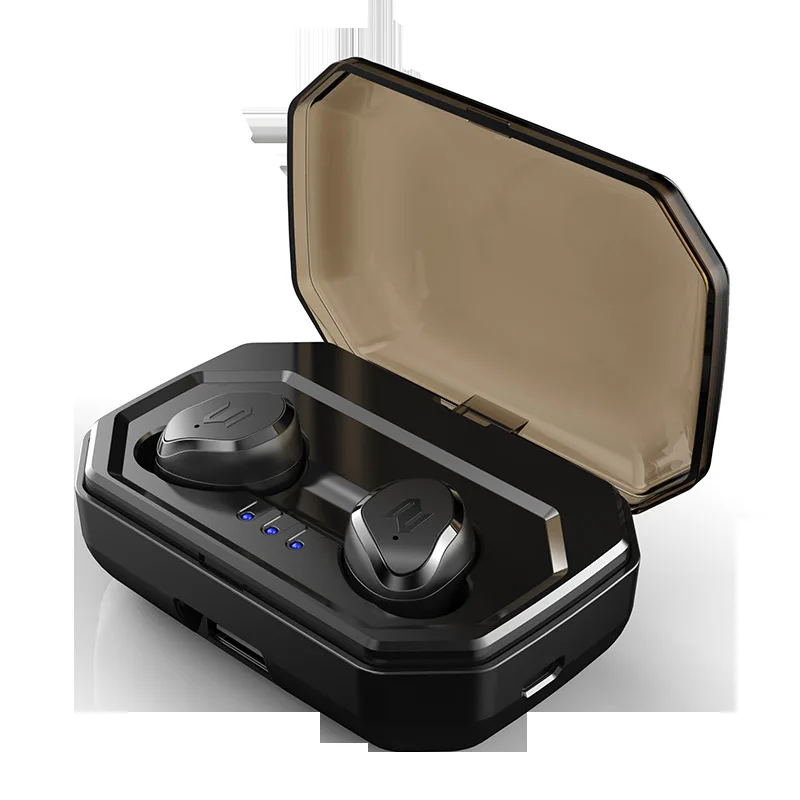

S8 Wireless Bluetooth Headset Mini Sport In-ear Drive Running earphone Waterproof Universal Touch Dual Stereo Mobile Charge