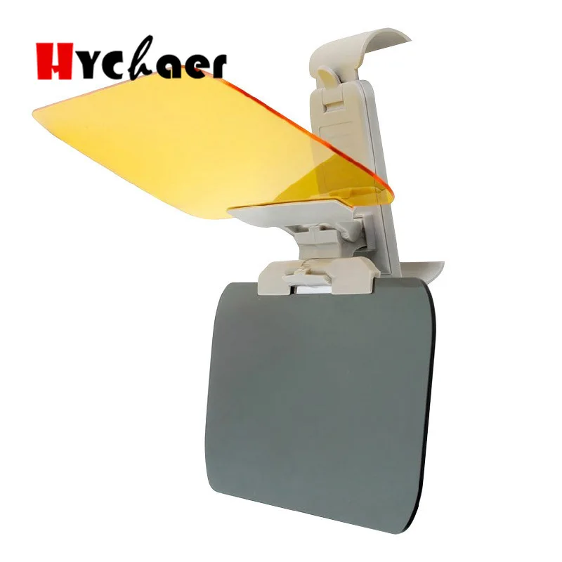 

New hot Car Sunshade Day Night Sun Visor mirror Anti-dazzle Clip-on Driving Vehicle Shield