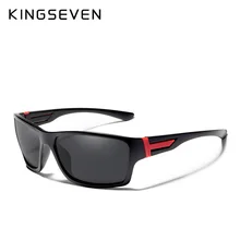KINGSEVENsummer поляризованные солнцезащитные очки мужские роскошные брендовые дизайнерские зеркальные линзы с покрытием для упражнений солнцезащитные очки с коробкой