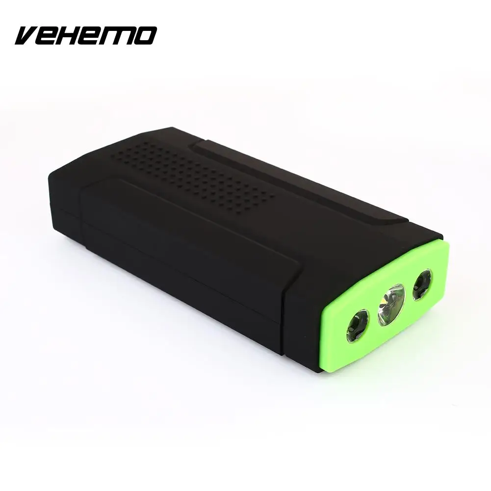 Dual USB Portable Jump Starter Kit Emergency Battery Charger Power Kit DIY Supplies Car Jump Starter Kit
