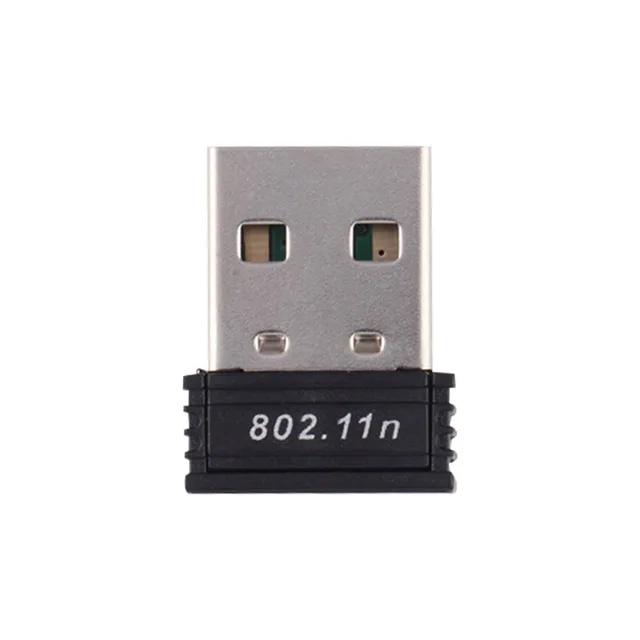 1pc Mini USB WiFi Adapter Driver 802.11 b/g/n Wi Fi Dongle High Gain 2.