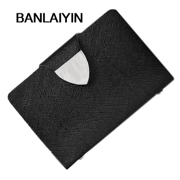

Synthetic Leather Business Case Wallet ID Credit Card Holder Purse For 24 Cards