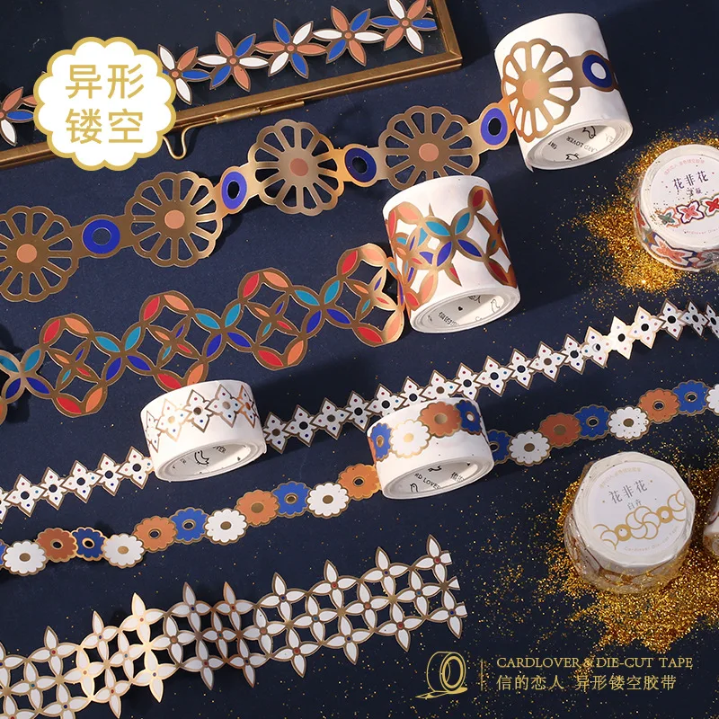 

9 Designs Mixed Colorful Traditional Masking Tape Set DIY Journal Scrapbook Paper Travel Deco Free Shipping