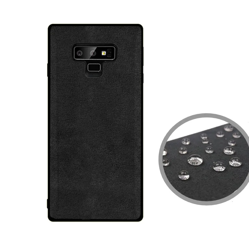 

Leather Case For Samsung S8 S9 Plus Note 9 note8 Business Case For Samsung Galaxy note8 s8 Plus Back Protector Shockproof Case