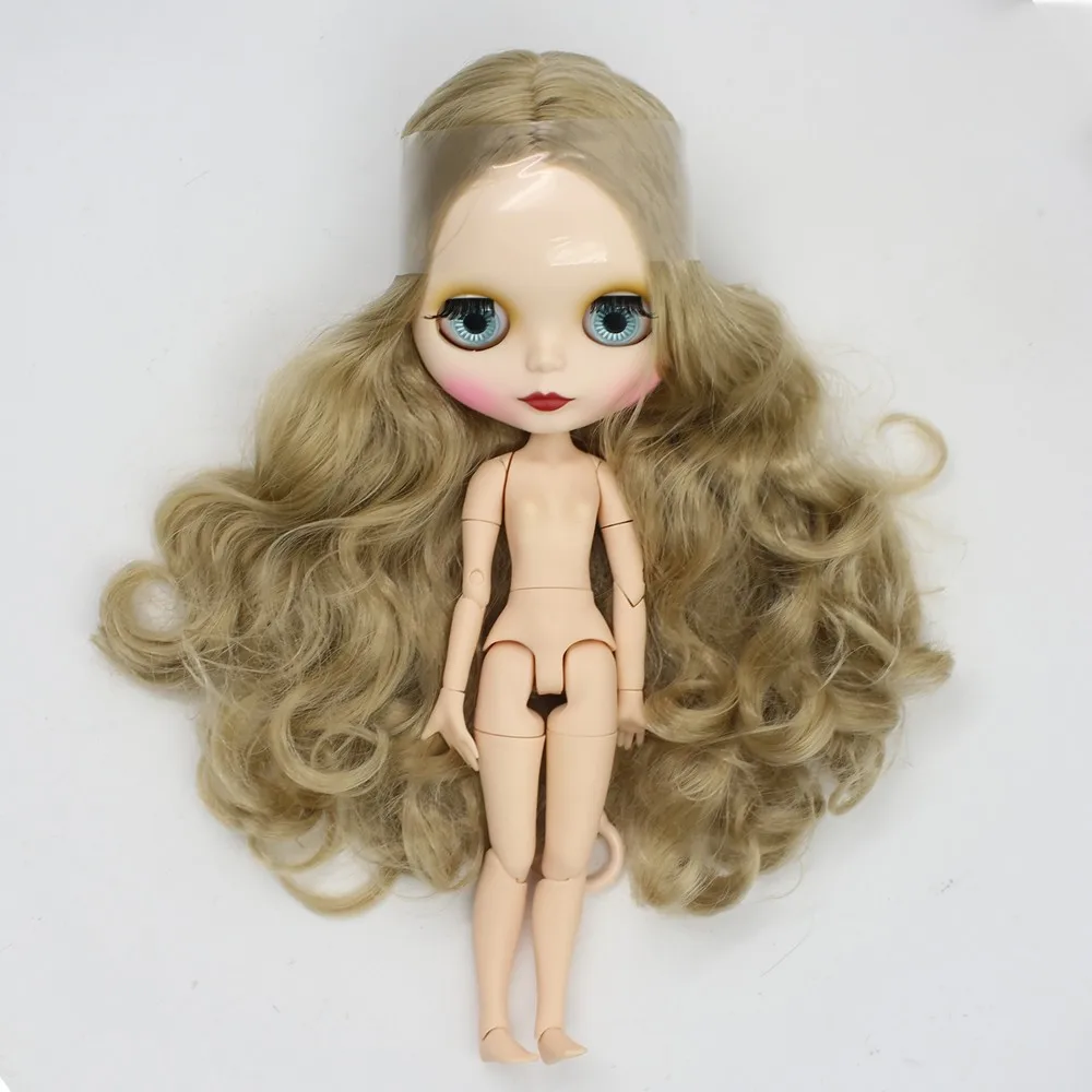 Fortune Days, кукла Blyth из обнаженной фабрики, два набора для выбора, Розовая кукла для волос и льняная кукла для волос, одежда и обувь Neo