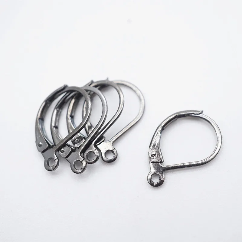 Ganci Per Orecchini In Rame Rosso 18mm - Senza Nichel, Piombo E Cadmio (50pz)