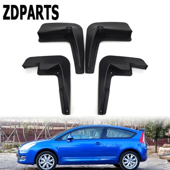 

ZDPARTS Car Front Rear Mudguards For 2004 2005 2006 2007 2008 2009 2010 Citroen C4 Hatchback Accessories Mudflap Styling Fenders